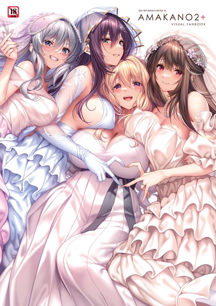 ピロ水❤アマカノ2＋ ビジュアルファンブック-イラスト・CG集 アマカノ2＋ ビジュアルファンブック